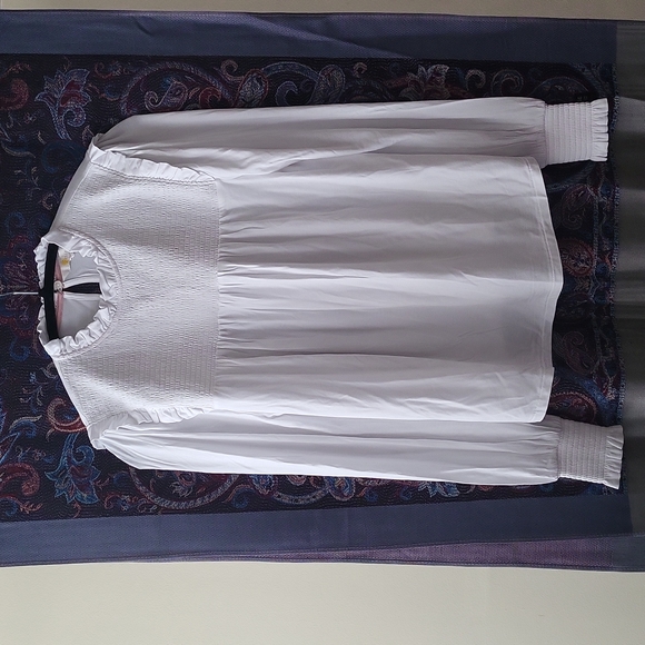 Boden Smocked Yoke Top - Picture 4 of 12